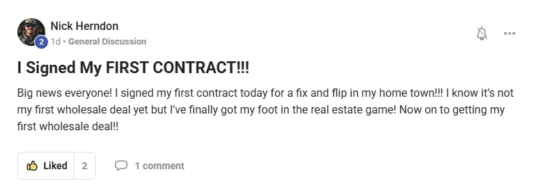 Deal Makers Academy Testimonial