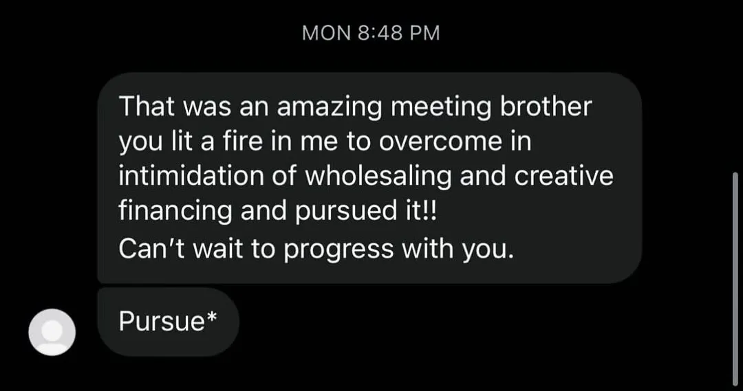 Deal Makers Academy Testimonial
